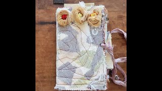 Junk Journal Flip Through Handmade Vintage Journal Jewel-Toned Bohemian Style- The Paper Outpost