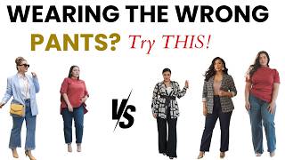 Pants Style That Flatters Every Plus-Size Body!