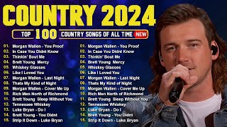 Country Music Playlist 2024 Luke Combs Morgan Wallen Chris Stapleton