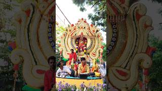 Sri Durga Devi pallaki #hal #flowers #pallaki #festival