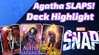 Agatha Harkness is a COMPETITIVE CARD & its WILD! | Marvel SNAP Deck Highlight