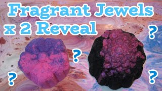 Fragrant Jewels Double Ring Reveal - Black Dahlia \u0026 Life in Bloom Bath Bomb Demos!