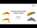 Petroleum Trap Types - A Basic Primer