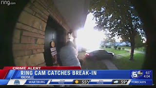 Camera catches Knoxville break-in