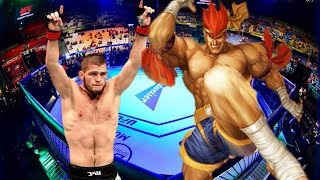 Khabib Nurmagomedov vs. Fighter Adon | EA sports UFC 4 (Street Fighter)