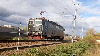 Tog ved Årnes/Zug nach Årnes/Trains near Årnes