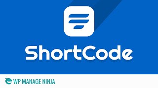 Shortcode Input Field in WP Fluent Form WordPress Plugin