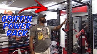 Home Gym Tour With a Griffin Power Rack! | 2021 Garage Gym Build