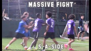 WE ALLOWED SLIDE TACKLES IN A 5 A-SIDE GAME... THIS IS WHAT HAPPENED.