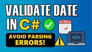 Avoid DateTime.Parse Errors in C# – Step by Step Working Example