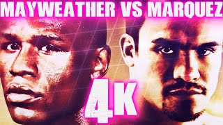 Floyd Mayweather Jr vs Juan Manuel Marquez (Highlights) 4K