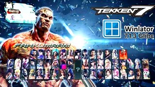 Winlator Glibc (Amodfix5) TEKKEN 7 Gameplay Window (On Android)