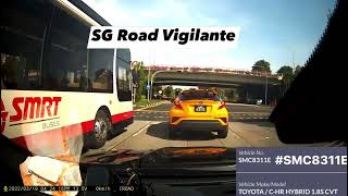 19mar2022 sungei tengah road #SMC8311E toyota chr fail to conform to red light signal