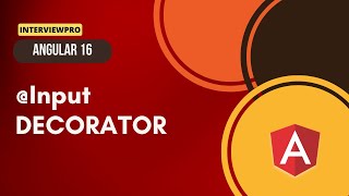 [14] Angular 16 | Input decorator @Input