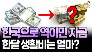 미국 이민 1세대가 한국으로 역이민하면 한달 생활비는 얼마? (2부)