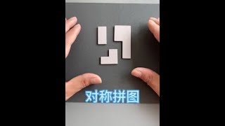 儿童智力拼板，烧脑对称拼图#解闷神器 #适合儿童的益智玩具推荐