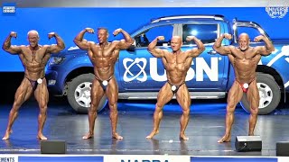 NABBA Universe 2018 - Masters Over 50 Callouts