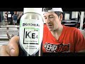 Training and Recovery with Ketone Aid keto ester supplement