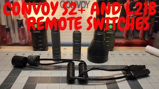 CONVOY S2+ AND L21B WITH REMOTE SWITCHES + SFT40 VS SST40 OUTDOOR BEAM SHOTS