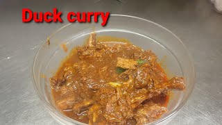 Nadan tharavu curry//Duck curry//വറുത്തരച്ച താറാവ് കറി