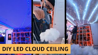 Easy DIY LED Cloud Ceiling Tutorial - Home Decor Ideas