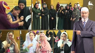 Heartfelt ❤️ Moments of Sisters Embracing Islam through Dr. Zakir in Oman