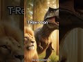 Lion +scoroion lion+ t rex dragon+lion#viralvideo