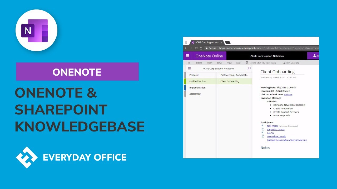 Onenote Knowledge Base Template