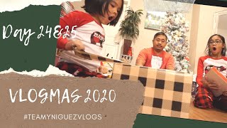 CHRISTMAS 2020 OPENING PRESENTS | VLOGMAS 2020 DAY 24-25 | TeamYniguez Vlogs