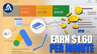 Earn $1.60 Per Minute By Watching Google Ads