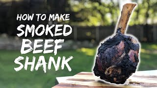 How to make AMAZING Smoked Beef Shank | Jess Pryles
