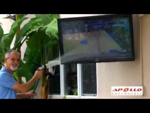 Outdoor Projector Enclosure Waterproof Enclosures For Display