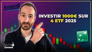 Les meilleurs ETF pour ton PEA en 2025  avec 1000€ !