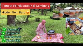 KEBON PINES - TEMPAT PIKNIK TERBARU DI LEMBANG | Piknik BBQ di Tengah Pohon Pines | Wisata Lembang