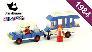 Lego Town 6694 Car with Camper - 1984 - BrickBuilder History