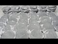 Soft round shaps gym chalk mass crush | Crushing | Crunchy | Satisfying | ASMR