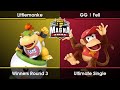 Magna Arena #155 - Littlemonke (Bowser Jr.) Vs. Fell (Diddy Kong) SSBU Ultimate Tournament