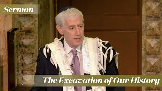 Rabbi Zuckerman: The Excavation of Our History (April 6, 2024)