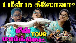 Chennai's Big Fish Market: இவ்ளோ வகையான மீன்களா? | chintadripet fish market | Akkam Pakkam |