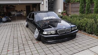 My E38 stance car will never move.