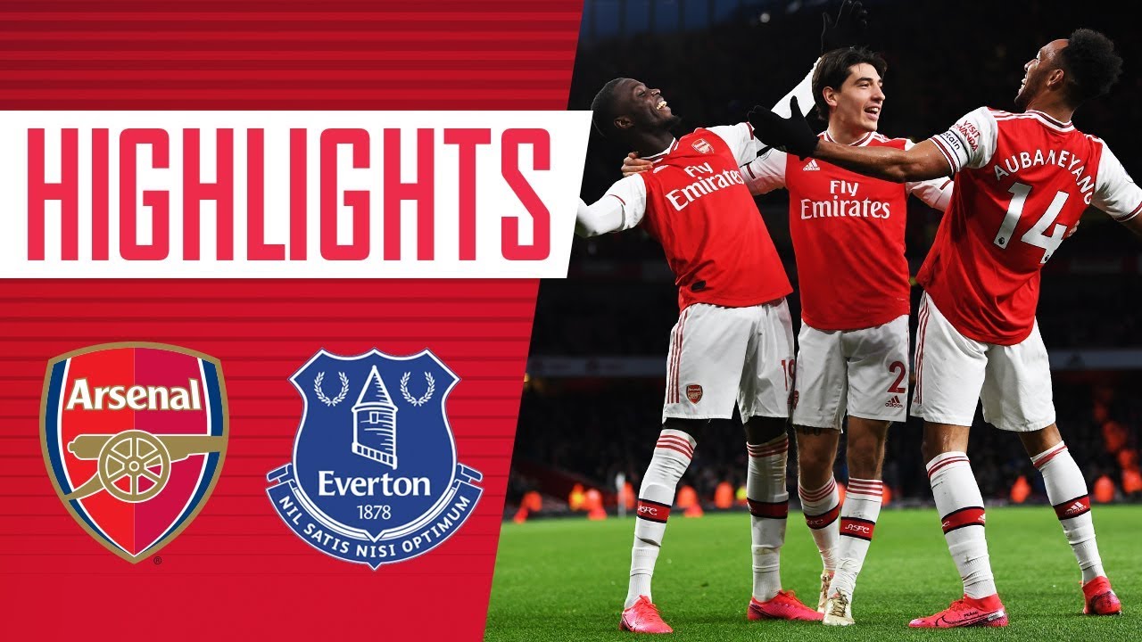 HIGHLIGHTS | Arsenal 3-2 Everton | Premier League | Feb 23, 2020 - YouTube