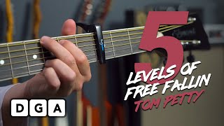 5 Levels of Free Fallin' by Tom Petty!
