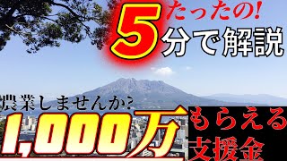 【農業支援金】経営発展支援事業について