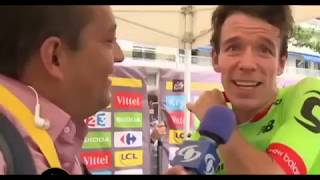 Rigo gana la etapa! 1a Entrevista    'HP ALEGRIA!'    Rigoberto Urán, Tour de Francia 2017, 9a Etapa