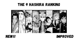 NEW!!! 9 Hashira Rankings