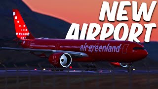 +4 Hours Flying Into The *NEW* Airport In Greenland (It almost went wrong...)