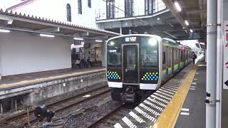 内房線E131系　館山駅発車