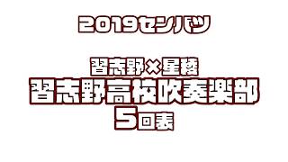 【美爆音!大迫力!至近距離】甲子園2019センバツ　習志野×星稜　習志野吹奏楽部　美爆音　5回表  Narashino Brass Band   Great power!Close range!!