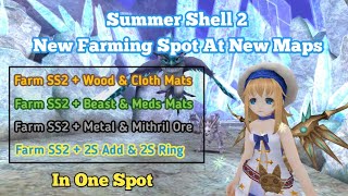 Toram Online - Summer Shell 2 New Farming Spot at New Maps || Summer Event 2023