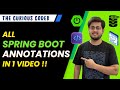 Spring Boot Annotations Full Course | One-Stop Solution for Interviews